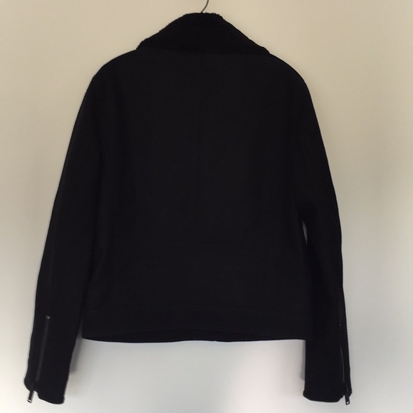 NWT Express bomber style pea coat - Picture 7 of 8